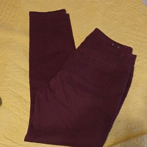 CaBi BURGUNDY JEANS
